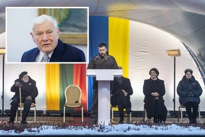 Paaiškėjo, kodėl V. Adamkus neatvyko pasiklausyti V. Zelenskio kalbos