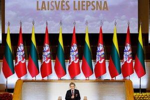 2023 metų Laisvės premija įteikta P. Plumpai ir Europos Parlamentui