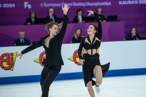 Nerealu, fantastiška, šaunu! A. Reed ir S. Ambrulevičius Europos čempionate iškovojo istorinius bronzos medalius