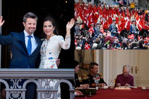 Istorinė diena Danijoje: pareigas pradės eiti naujas karalius Frederikas X