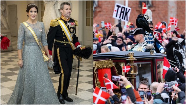 Istorinė diena Danijoje: karalienei Margarethe II atsisakius sosto, karaliumi tapo Frederikas X