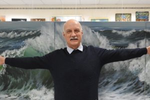 Marinistas Povilas Dirgėla atsidėjo neįmanomai misijai – tapo vien siautulingą jūrą