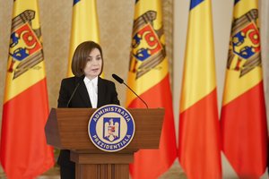 M. Sandu: šį pavasarį Rusija ir vėl sieks destabilizuoti Moldovą