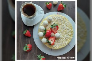 Tortas „Rafaelo“ – saldus kaip saldainis