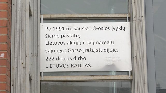 Atminimo lenta įamžintos Lietuvos radijo transliacijos po Sausio 13-osios