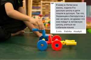 Lietuvių kalbą „šunų kalba“ pavadinusi rusakalbė pedagogė atsisveikina su savo darbo vieta