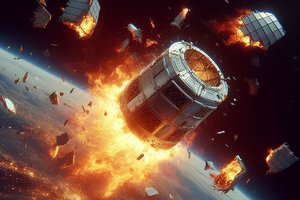 Žmonių pelenus gabenantis kosminis aparatas sudegs Žemės atmosferoje