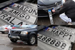 „Regitra“ atskleidė, kokių automobilio numerių jūs niekada negausite: įsiminkite tai