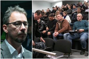 V. Kernagis liudijo riaušių byloje: automobilyje buvau su sūnumi, vaikui moteris šaukė, kad „tavo tėvas yra blogis“