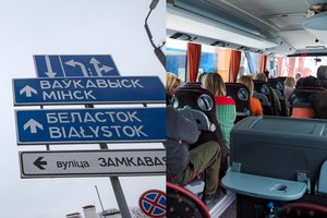 Keleivius į Baltarusiją vežančiuose autobusuose – grubūs pažeidimai: štai kokių melų pripasakoja tikrintojams