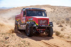 Devintasis Dakaro ralio etapas: R. Baciuška finišavo trečias, V. Žala skelbia, kad traukiasi iš greičio ruožo