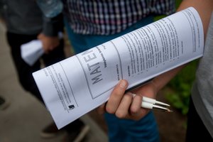 Pratęsus VBE pasirinkimo laiką, dar 114 moksleivių nusprendė laikyti matematikos egzaminą