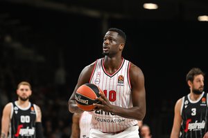 „Olympiakos“ lyderis be krepšinio praleis 3 savaites