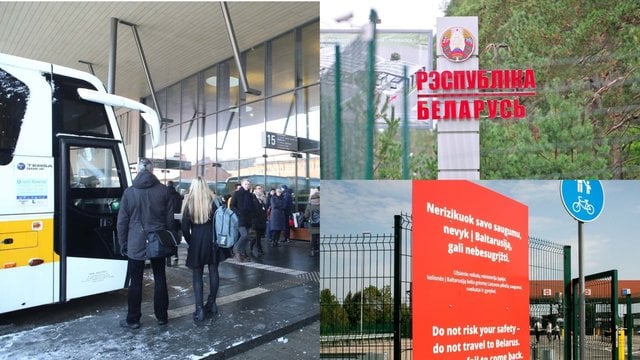 Atskleidė, kodėl nemažėja autobusų į Baltarusiją: įvardijo, kokių priemonių imasi, kad išvengtų pažeidėjų