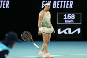 Staigmena Australijoje – 16-metė sutriuškino 6-ąją pasaulio raketę