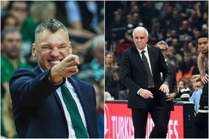 Apie ypatingą ryšį su Š. Jasikevičiumi prakalbęs Ž. Obradovičius: „Nekenčiu šio vaikino“