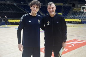 Praktiką Stambulo „Fenerbahce“ atlikęs LSU studentas apie Š. Jasikevičiaus ir D. Itoudžio darbą: „Skiriasi kaip diena ir naktis“