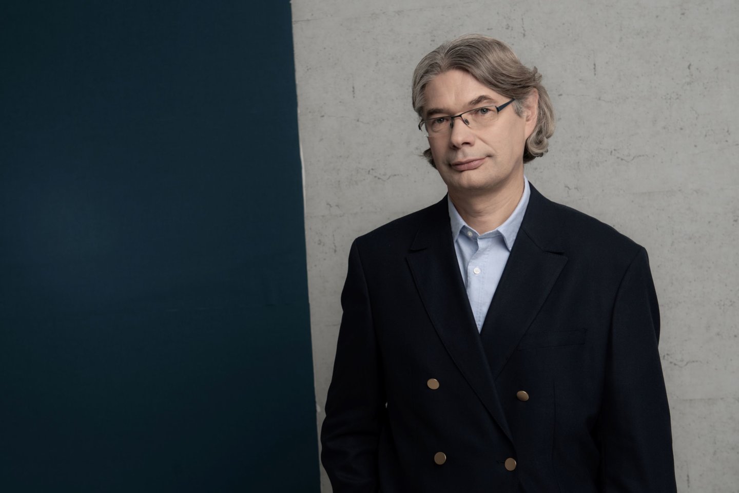 Laikinai teatro vadovo pareigas einantis Audrius Kundrotas.<br>Nuotr. iš LNOBT archyvo.