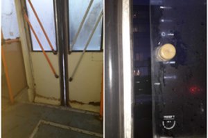 Priblokšta vilnietė net išsitraukė kamerą užfiksuot, kas dėjosi troleibuse spaudžiant -16 laipsnių šalčiui