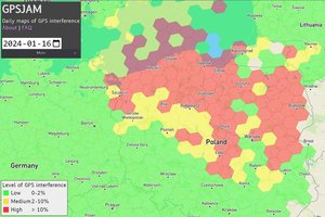 Lenkijoje užfiksuoti stambaus masto GPS signalo trukdžiai – įtarimai krenta ant Rusijos