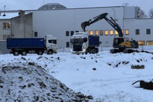 Dar viena automobilių stovėjimo aikštelė puikioje Vilniaus vietoje virs įspūdingu verslo centru