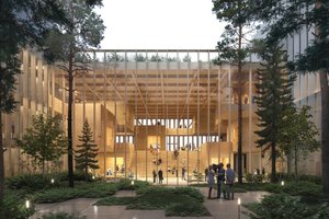 Nustatyta architektūrinių idėjų eilė naujam LRT pastatui:  pasižiūrėkite įspūdingiausią