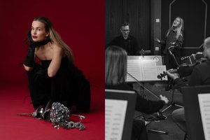 Gabrielė Vilkickytė ruošiasi koncertui su orkestru: „Noriu jausti vienybę scenoje, sugebėti atsipalaiduoti“