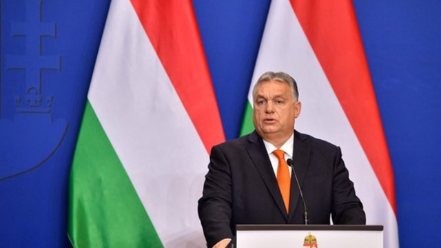 Mano, kad įmanoma perkalbėti V. Orbaną pritarti dėl paramos Ukrainai: visada randame bendrą sutarimą