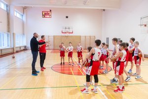 LKSK prezidentas E. Kriūnas: „Širdis džiaugiasi matant mažuosius krepšininkus“