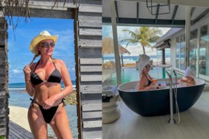 Nuomonės formuotoja Rasa Stasionienė Maldyvuose demonstravo pavydėtiną figūrą