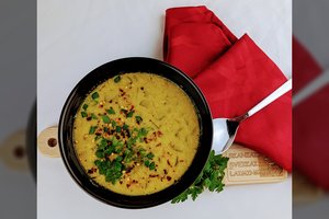 Orkaitėje kepto kalafioro sriuba: tiršta, skani, maistinga