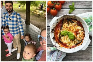 Mėgsta visa šeima: parmezano ir baklažanų sluoksniuotis