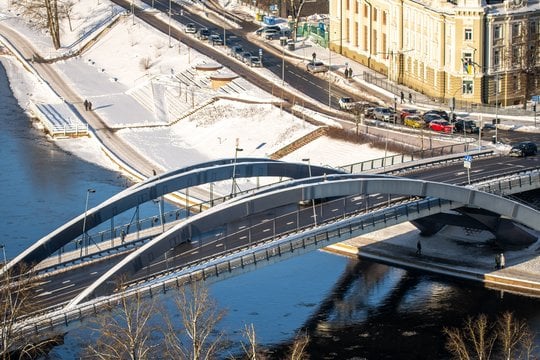 Žiemiškas Vilnius<br>J.Balčiūno (ELTA) nuotr.