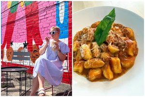 Gardūs bulvių virtinukai su pomidorų padažu – lengvai vakarienei