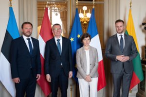 Baltijos valstybės pranešė stiprinsiančios sienos su Rusija ir Baltarusiją gynybą