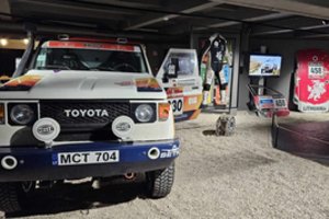 Iš arti pamatė, kaip atrodo iš Dakaro grįžę bolidai ir tai, kas lieka iš jų