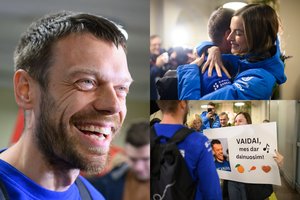 Sutiktas lyg čempionas – mylimosios glėbyje atsidūręs V. Žala atskleidė kovingumo paslaptį