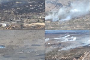 Parodė vieną didžiausių Rusijos puolimų Avdijivkoje: veržėsi „tiesiog laukinėmis jėgomis“