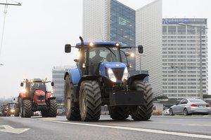 Vilniaus centre prireiks kantrybės: dėl protestuojančių ūkininkų bus eismo ribojimų