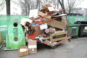 Garsiakalbiai ir kameros prie konteinerių pasėjo spėlionių: kokius pažeidimus jos fiksuoja