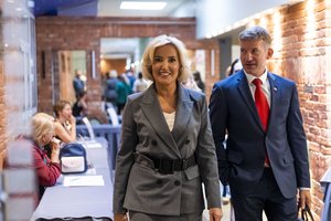 Kandidatų į prezidentus – jau mažiau: Ž. Pinskuvienė išdėstė, kodėl išsiskyrė partijos ir M. Varaškos keliai