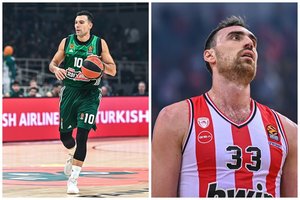 Paaiškėjo Graikijos derbyje susižeidusių krepšininkų traumų rimtumas