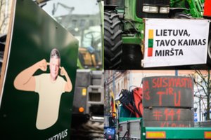 Protestuojantys ūkininkai atskleidė, kas juos supykdė labiausiai: „Mums nebėra kur trauktis“