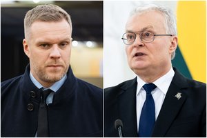 G. Nausėda sako, kad pasitiki užsienio reikalų ministru G. Landsbergiu