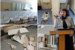 Baisios gyvenimo sąlygos menų gimnazijos bendrabutyje atvėrė dar opesnę problemą