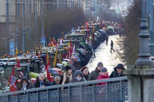 Ūkininkai prašo leidimo pratęsti protestą Vilniuje
