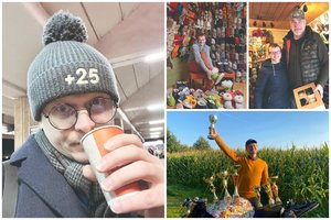 Verslininkas iš Šakių rajono leidosi į neįprastą kelionę aplink Lietuvą: nekainavo 100 eurų