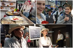 Vokiečiai „Žaliojoje savaitėje“ už cepeliną su spirgučiais negaili 5 eurų: kuo Berlyne prisistatė lietuviai