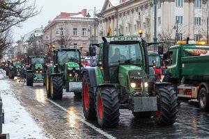 Gimtojo kaimo ūkininkai nedalyvavo pikete: „Pasakysiu, kodėl“