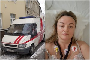 Palangiškės košmaras ligoninėje: ašaros, grubios medikų pastabos ir mirtiną būklę išdavęs simptomas